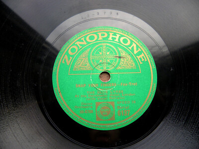 1257/ THE BLUE LYRES-rec. 1932-Snap your fingers-schöne Solistik-78rpm Schellack