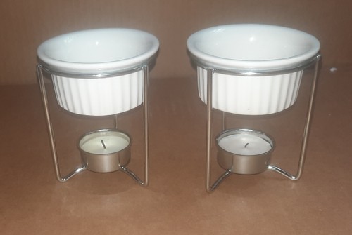 Butter Warmers Norpro Ceramic Set Of 2 - 1/3 Cup Capacity - Picture 2 of 10