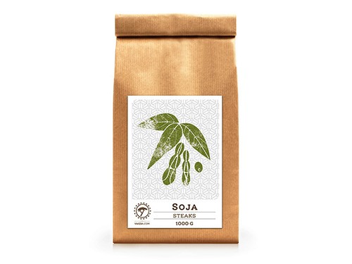 Soja-Steaks 2x1kg, Soja Fleisch Ersatz gentechnikfrei & vegan, Yakeba, Big Steak - Bild 2 von 5