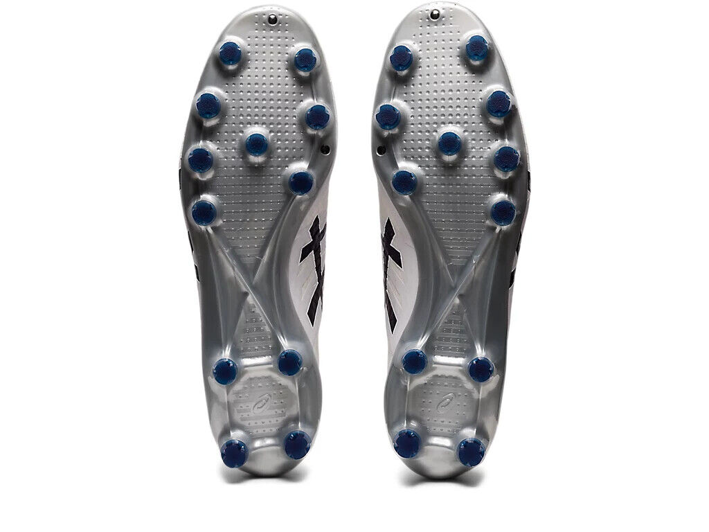 ASICS Soccer Cleats Shoes DS LIGHT ACROS 2 White/Midnight ASICS Soccer Cleats Shoes DS LIGHT ACROS 2 White/Midnight