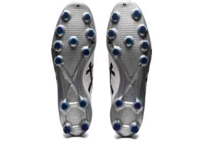 ASICS Soccer Cleats Shoes DS LIGHT ACROS 2 White/Midnight ASICS Soccer Cleats Shoes DS LIGHT ACROS 2 White/Midnight