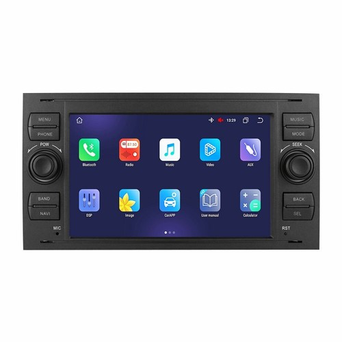 Subwoofer Android Carplay 4+32GB Car Stereo AM Radio System Fit Ford Galaxy Kuga - Picture 3 of 6