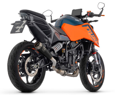 Exhaust Nichrom Dark Muffler Arrow PRO RACE for KTM DUKE 125 2024