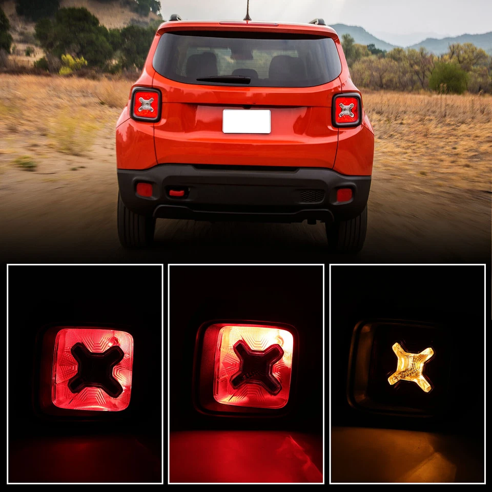 Tail light For 2015 2016-2023 Jeep Renegade Rear tail Rear lamp Left Driver - Image 2 of 4