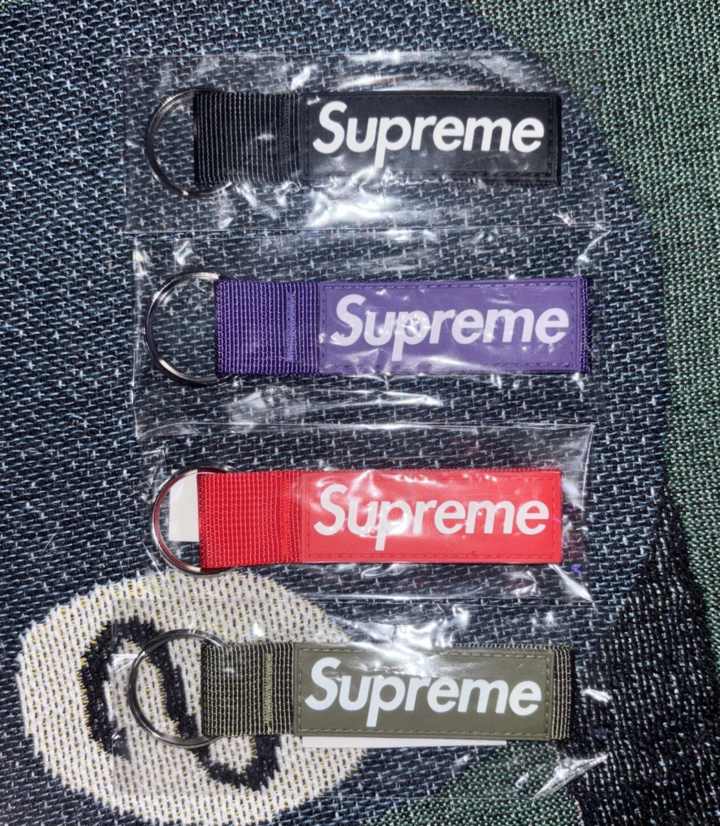 Supreme Webbing Keychain FW20 (FULL SET) Webbing Keychain
