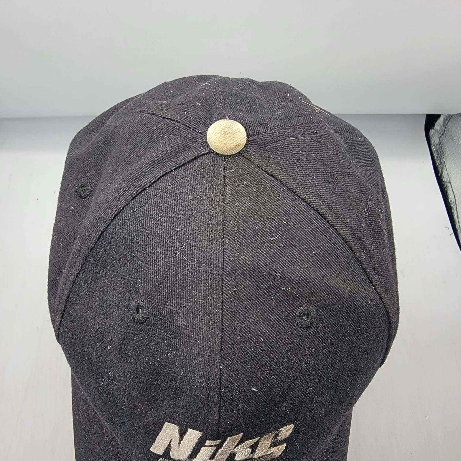 Nike Strapback Adjustable Baseball Hat Cap Black … - image 6