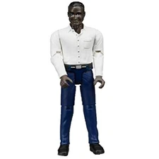 New Bruder bworld Man Dark Skin Dark Blue Jeans Toy Figure 60004
