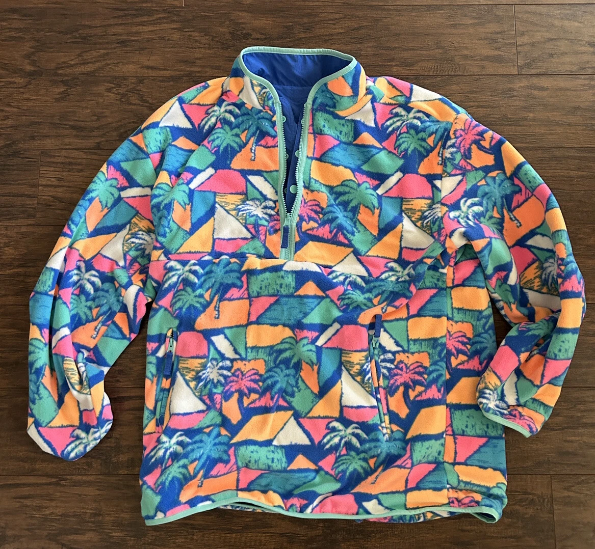 Chubbies reversible fleece clearance jacket
