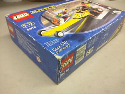 LEGO Race 6616 Rocket Dragster NEW! Pull-Back Motor Car Driver