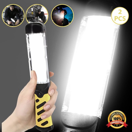 2X 100LED KFZ Arbeitsleuchte Werkstattlampe Handlampe Magnet Stablampe 8m Kabel - Bild 22 von 22