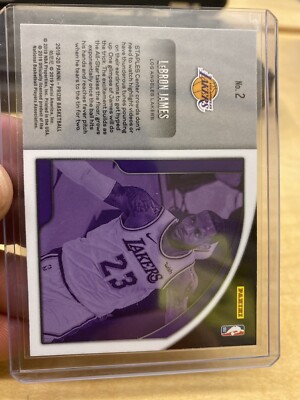 2019-20 Prizm Lebron James Hyped | eBay