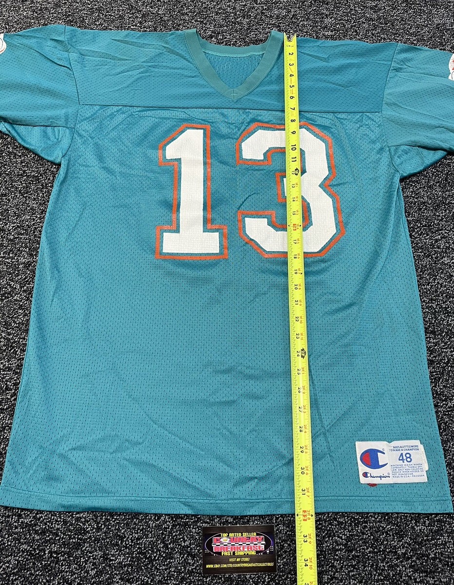 Dolphins MARINO 13 ユニフォーム　【美品】 Vintage Miami Dolphins Dan Marino #13 Champion NFL Football