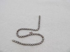 14.5" HIGH QUALITY DARK OVAL RICE FRESHWATER PEARL LOOSE BEAD CRAFT STRAND B2370