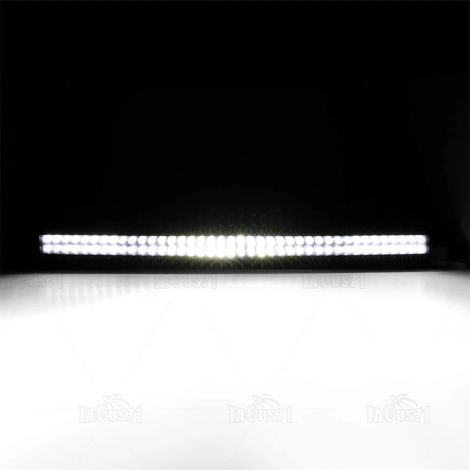Kit de montaje en techo barra de luz LED estroboscópica ámbar/blanco 42"" para Toyota Tacoma 05-15 Foto 4 de 4