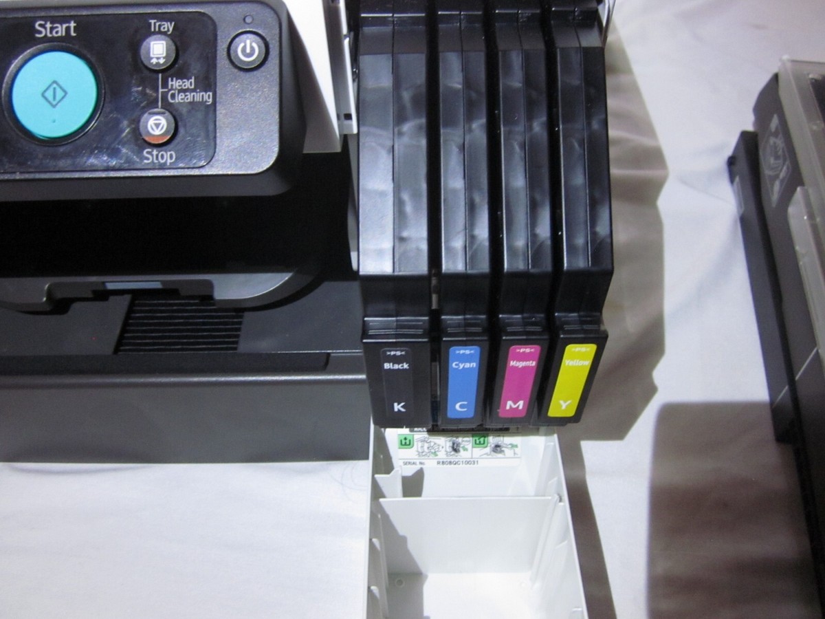 Genuine Ricoh Ri100 Yellow Pigment Ink Cartridge | Original OEM