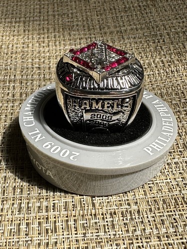2024 Philadelphia Phillies Replica SGA 2009 Ring Cole Hamels 6/21/2024 Giveaway - Picture 3 of 6