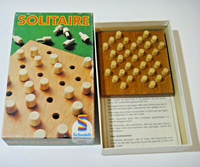 HOLZSPIEL '' SOLITAIRE '' SCHMIDT INTERNATIONAL '' NR. 3090 - SOLITÄR