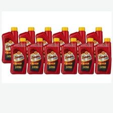 Schaeffer's Oil Supreme 9000 Full Synthetic 2-Cycle Racing Oil (12 Quarts) #9006