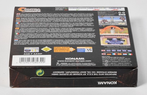 Nintendo Game Boy Advance, Contra Advance - The Alienwars EX, embalaje original - Imagen 6 de 12