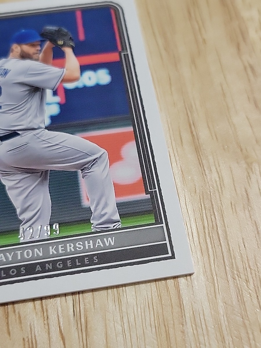 2022 Panini Three and Two CLAYTON KERSHAW /99 #92 Los Angeles 