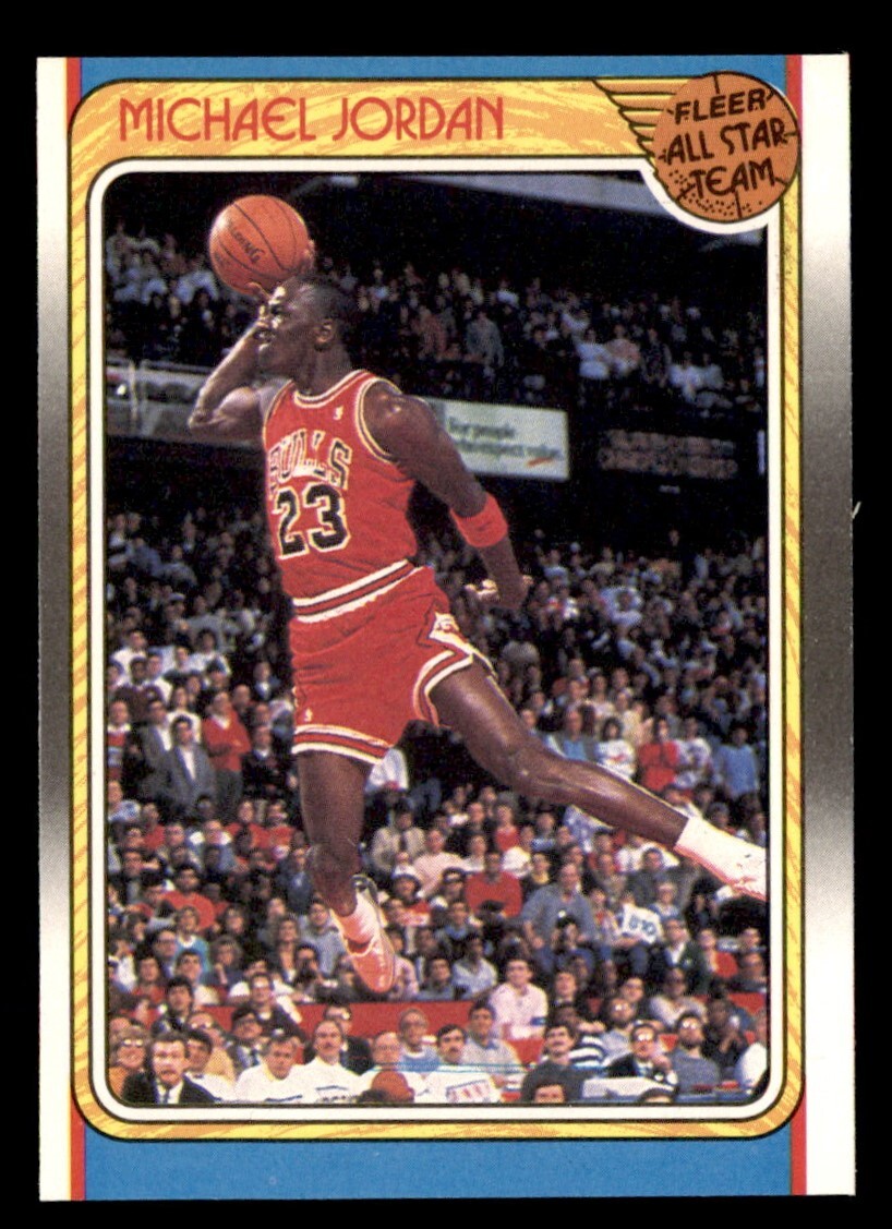 1988-89 Fleer Michael Jordan #120 ジョーダン 1988-89 Fleer - All-Star Michael Jordan #120 for sale online