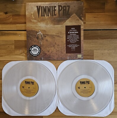 Vinnie Paz - God of the Serengeti Vinyl 2xLP Clear 2012 Jedi Mind