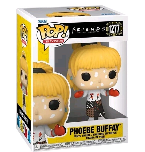 Funko Pop! Television Friends Phoebe Buffay with Chicken Pox Vinyl