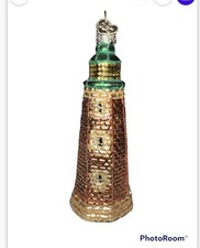 Old World Christmas OLD CAPE HENRY LIGHTHOUSE 20040 Glass Ornament