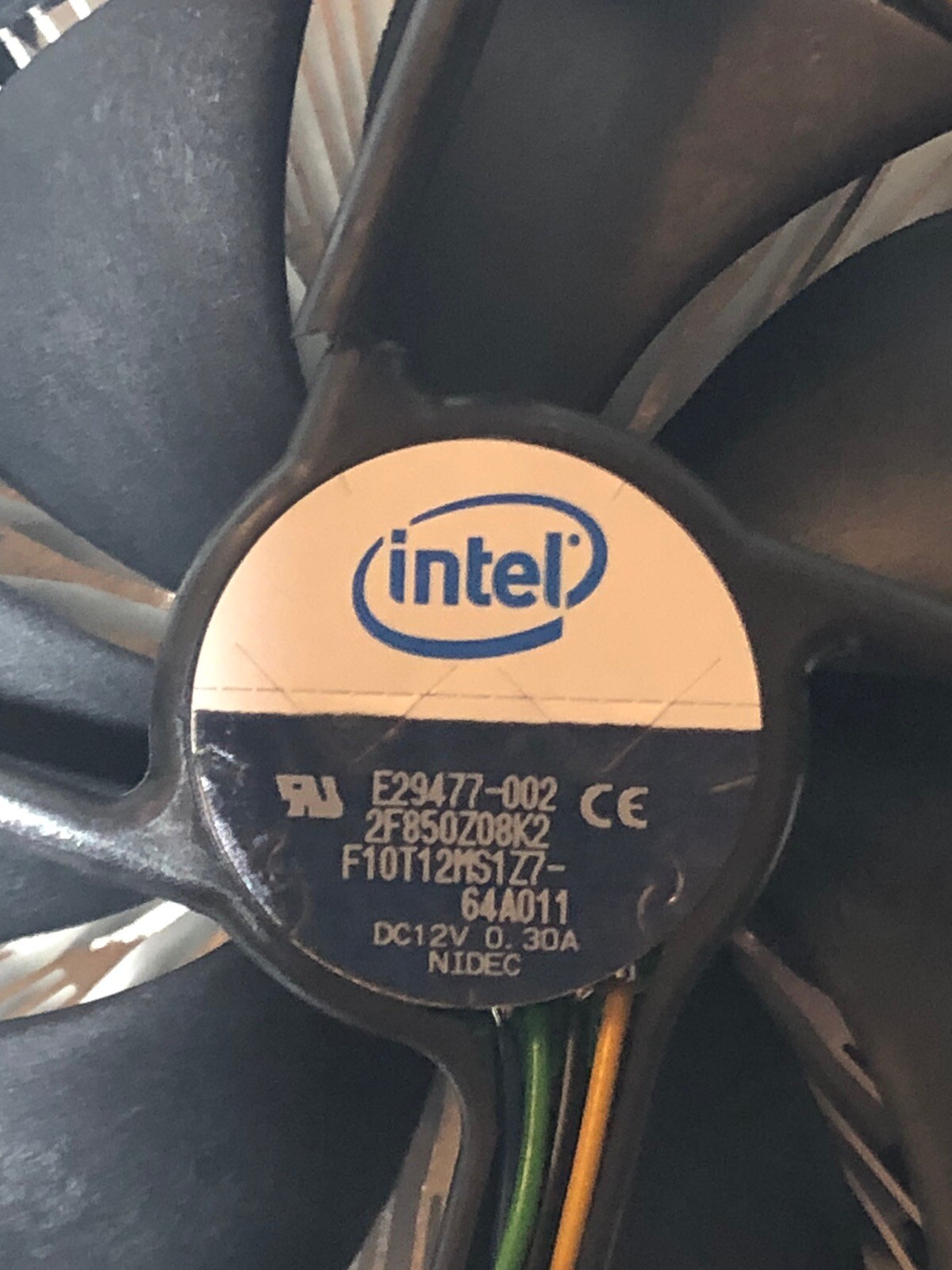 Intel E29477-002 CPU Fan and Intel Xeon L5530 | eBay