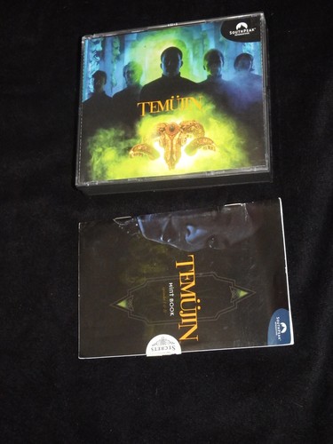 Temujin A Supernatural Adventure Game WIN 95 CD-Rom (PC, 1997) Hint Booklet - Picture 2 of 7