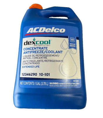 GENUINE OEM GM ANTIFREEZE DEXCOOL COOLANT PART NUMBER 12346290 OEM NEW PART