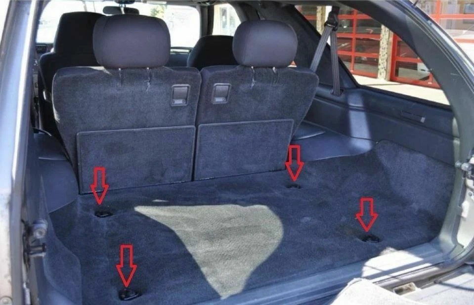 Rear Trunk Floor Style Organizer Mesh Web Cargo Net for GMC JIMMY 1995-2005 New — 第 2/4 张图片