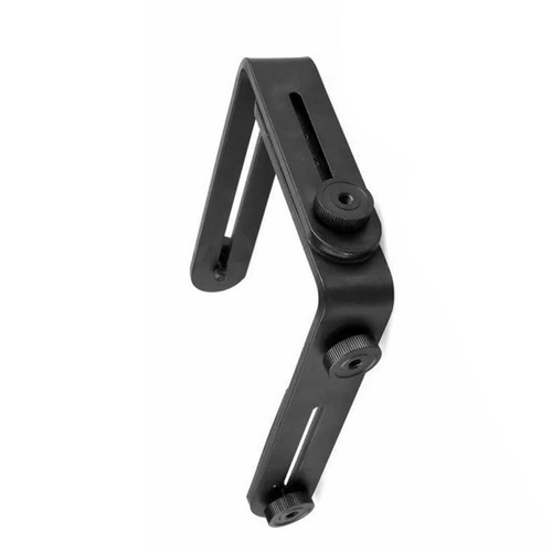 1 Set Double Dual L-shaped Metal Holder Kit For Camera&Speedlite Flash - Picture 6 of 11