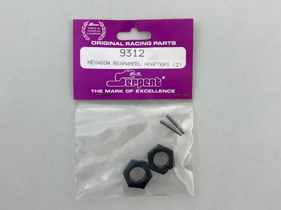 Serpent Hexagon Hinterrad Adapter (2 Stück) 9312 Modellbau - Bild 4 von 4