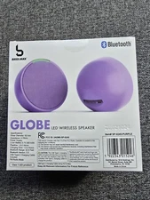 LED WIRELESS SPEAKER GLOBE - PURPLE
