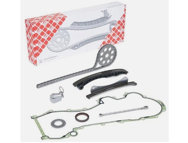 Kit Steuerkette Febi 176049 Punto Panda Ypsilon 500 Mito Musa 1.3 Mtj-image