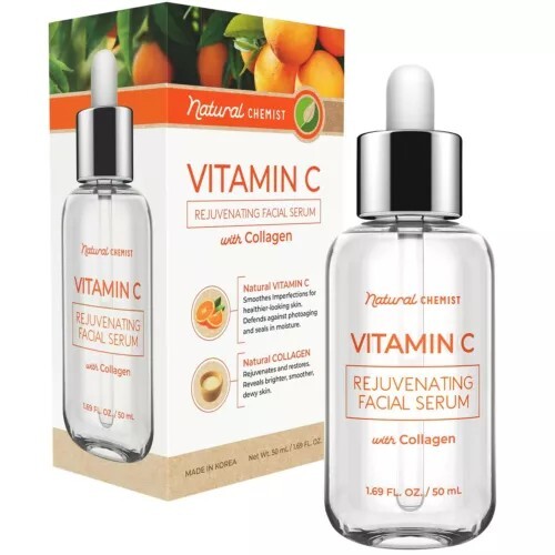 Natural Chemist Vitamin C Rejuvenating Facial Serum With Collagen 1.69 fl oz - Picture 1 of 4