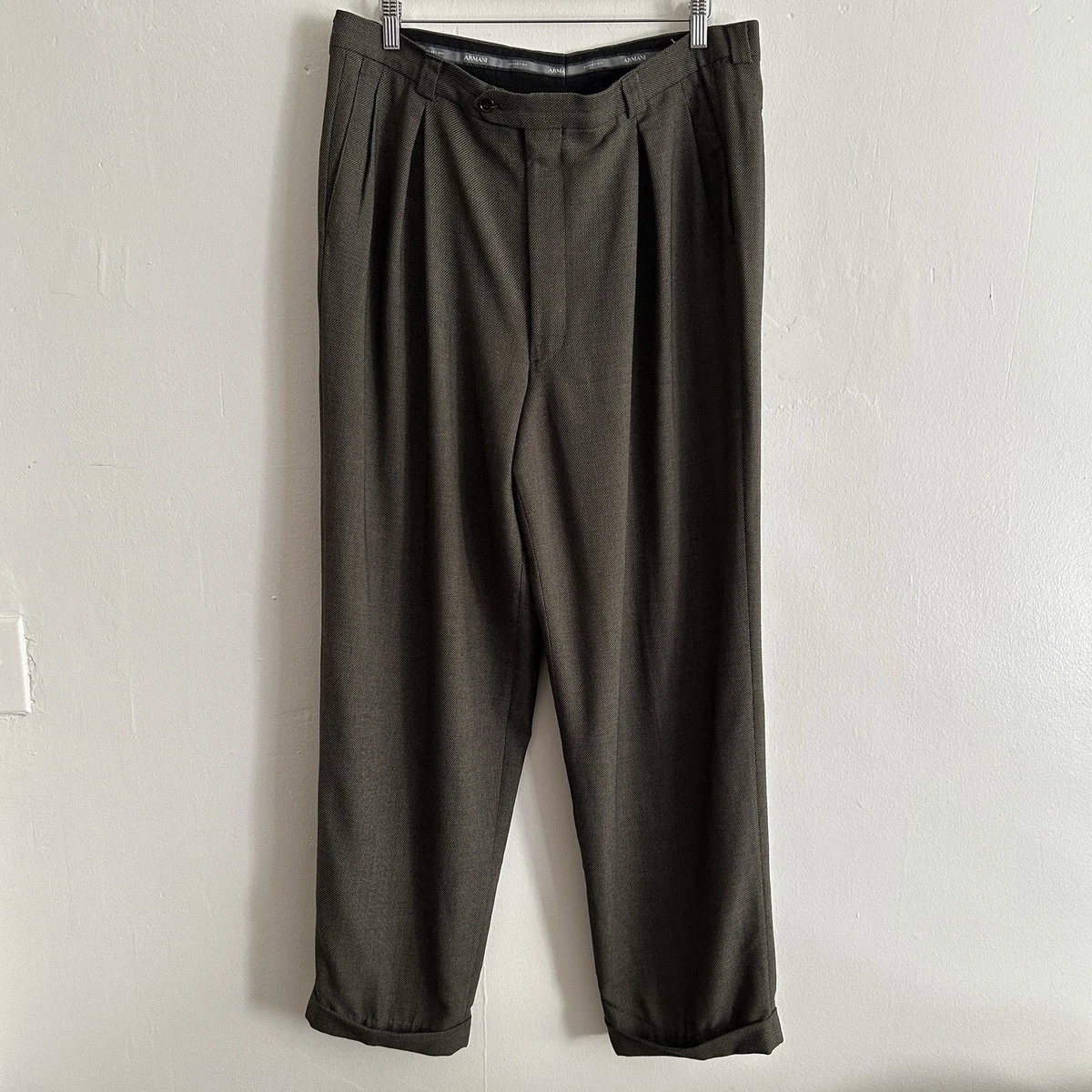 Armani Collezioni Regular Size Pants for Men for sale | eBay