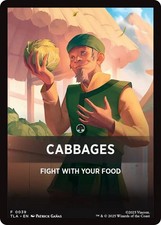 Cabbages Theme Card 39-Avatar: The Last Airbender Magic Token NM