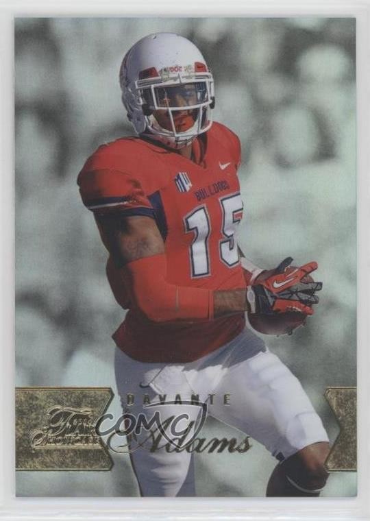 Davante Adams Flair Showcase #124 Row 1