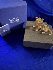 Swarovski SCS Annual Edition 2010 Tiger Cub Sitting 1016678  MINT IN BOX