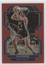 2022 Panini Prizm WNBA Red Prizm 124/199 Kia Nurse #88 7m3