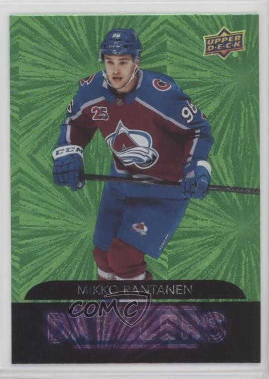 2020-21 Upper Deck Extended Series Dazzlers Green Mikko Rantanen #DZ-110 0il7