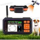 Set GPS Electric Dog Fence System & 2 Collars Wireless Pet Boundary Containment