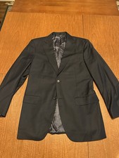 Suitsupply Men  s Navy Blue Wool Suit 42R   Vitale Barberis Canonico Super 110  s