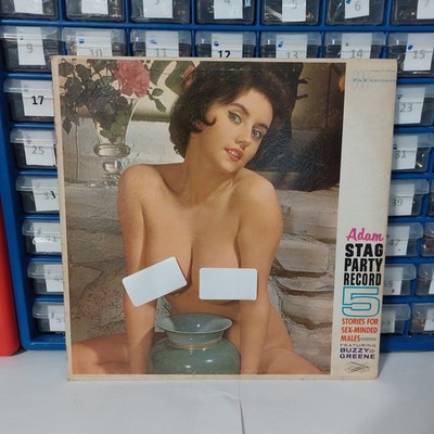 Adam Stag Party Record 5 Buzzy Greene Fax Records Cheesecake Cover Vinyl LP