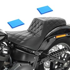 Defekt: Doppel Sitzbank / Gel Sitz für Harley Davidson Softail Street Bob 18-23 