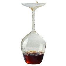 14 Fluid Ounce Unique Long Stem Creative Upside Down Cups Wine Glass