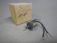 RARE NOS Vintage  Gilbert Electric Alarm Clock motor F-20