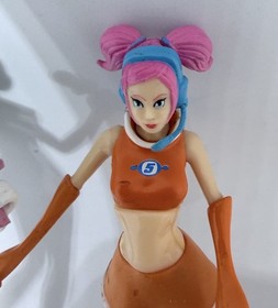 Palisades Yujin Toys Sega Dreamcast Space Channel 5 Pudding Action Figures Lot 2